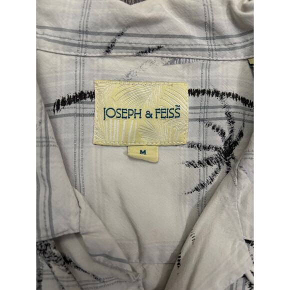 Joseph & Feiss Men's Silk Hawaiian Shirt - Picture 3 of 6